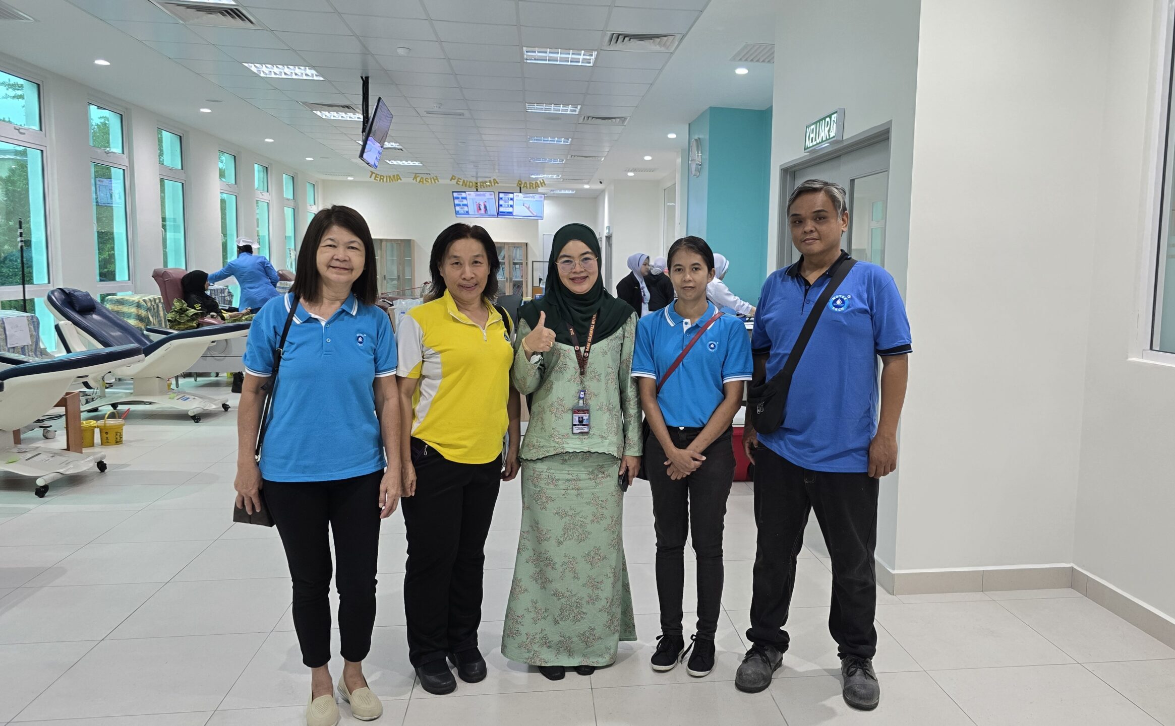 09-07-2025 Water Tech Donate 1 Unit OHF-500 Water Dispenser to JABATAN PERUBATAN TRANSFUSI HRPB